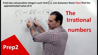 The Irrational numbers  2025  Explanation  Prep2 Lesson2 [upl. by Joslyn]