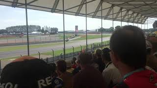 Rins overtakes Marques on finishing line  Silverstone 209 [upl. by Chrisoula]