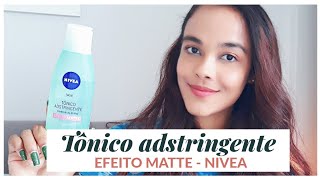 NIVEA TÔNICO FACIAL  RESENHA  JUST SAM [upl. by Ahiel]