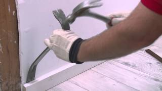 How To Remove Laminate Flooring  DIY At Bunnings [upl. by Ellehcrad]