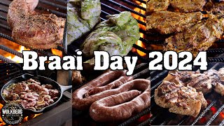 South African Braai day 2024  Heritage day  Beef Tongue  Chilli amp Lime Chicken  Masala Lamb chop [upl. by Aisila]