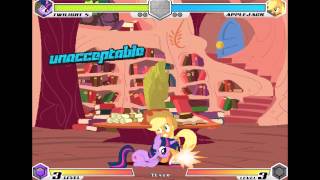 Fighting is Magic Tribute Edition  Twilight Sparkle restand 3way mixup [upl. by Jueta744]