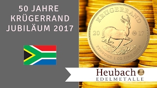 50 Jahre Jubiläums Krügerrand 2017 [upl. by Vallonia]