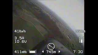 RC Funjet FPV OSD first test [upl. by Adnaerb]