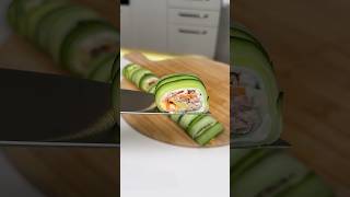 Cucumber Rolls surthycooks busezeynep cucumber sushi [upl. by Mainis]