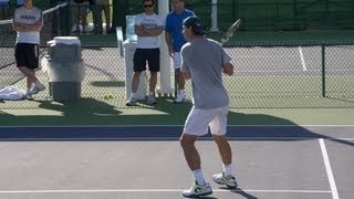 Rafael Nadal Forehand and Backhand 12  Indian Wells 2013  BNP Paribas Open [upl. by Annatsirhc807]