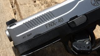 FNX40 Handgun Review [upl. by Annaoy]