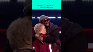 The sweetest duo on thevoice 🥰🤗♥️ thevoiceuk blindauditions william blackeyedpeas [upl. by Yennor673]