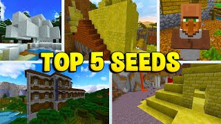 TOP 5 SEEDS for MINECRAFT 1122 [upl. by Carlson]