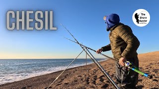 UK Beach Fishing Chesil Beach Wayne Hand Weekly Visit Conger Fishing 4K [upl. by Jermyn]