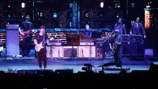 John Mayer  Waiting On the World to Change Steve Jordan Drums Intro 4K Live 2017 [upl. by Neelehtak]