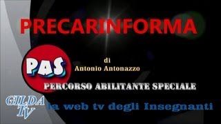 PAS Percorso Abilitante Speciale [upl. by Ynatil]