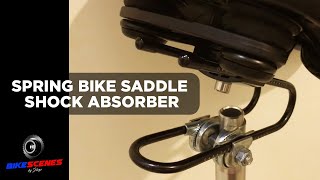 Spring Bicycle Saddle Shock Absorber [upl. by Baumbaugh]