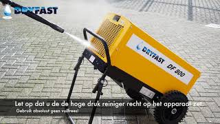 Reinigen van de Dryfast DF800 bouwdroger [upl. by Bock]