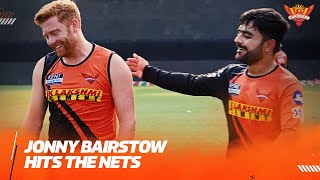 Jonny Bairstow hits the nets  IPL 2021  SRH [upl. by Ailis]