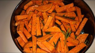 Lachsfilet mit cashewkerne in Backofen mit Süßkartoffel kochen einfach lecker schnell [upl. by Storfer]