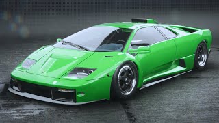 NFS UnboundLamborghini Diablo SVS Class Build Engine [upl. by Salohci991]