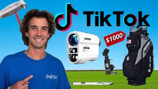 I Spent 1000 on Golf TikTok Products [upl. by Nyrad]