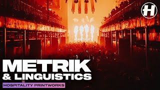 Metrik amp Linguistics  Live  Hospitality Printworks 2023 [upl. by Alma]