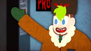 Jacksepticeye Animated  DETAINED PapersPlease [upl. by Sahpec173]