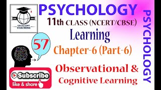 Psychology11thLearningObservational amp Cognitive LearningChap 6Part 6 [upl. by Eclud424]