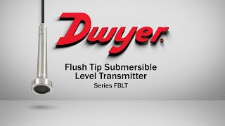 Flush Tip Submersible Level Transmitter  Series FBLT [upl. by Nehte]