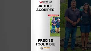 JK Tool a Division of WeissAug Group Announces Acquisition of Precise Tool amp Die [upl. by Eillo]