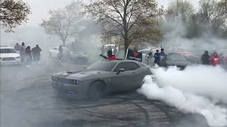 Crazy Dodge Burnouts and Drifting  Made in Detroit [upl. by Attela]