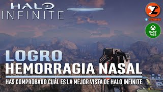 Localización de la Mejor Vista de Halo Infinite  Logro Hemorragia nasal Nosebleed [upl. by Nnairac]