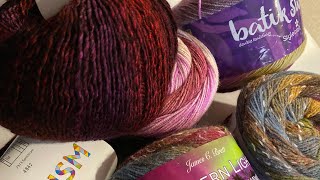 Deramores Unboxing  More yarny goodness [upl. by Eirac]