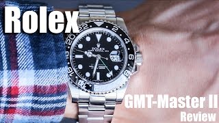 Rolex GMTMaster II Review [upl. by Nnaarual]