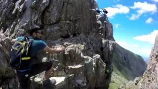 The Third Pinnacle Crib Goch knife edge Snowdonia [upl. by Cleland]