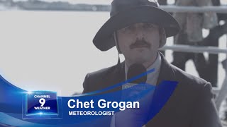 Chet Grogan  Channel 9 News Weatherman [upl. by Fording]