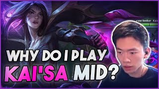 Why do I onetrick KaiSa MID  Snipy [upl. by Bollay]