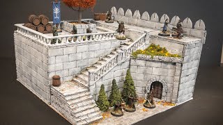 Gondorian Building Tutorial for the Middle Earth Strategy Battle Game [upl. by Godfrey]