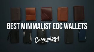 Best Minimalist EDC Wallets [upl. by Zoie]