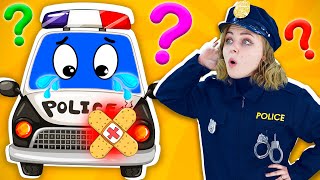 Beep Beep Driving My Truck Song  Police Chase Robber  Songs for Kids amp Nursery Rhymes [upl. by Eirrod]