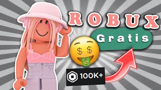 COMO TENER ROBUX GRATIS EN ROBLOX 🤑 Fácil y Rápido✅ [upl. by Khano714]