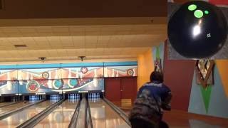 Storm Pitch Black Bowling Ball Reaction Video by Nick Pollak [upl. by Krusche]