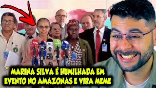 MARINA SILVA É HUMILHADA EM EVENTO NO AMAZONAS E ACABA VIRANDO MEME [upl. by Annahgiel]