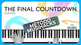 The Final Countdown  Europe 🎹 musihacks jaimealtozano piano [upl. by Anaher657]