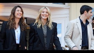 Virginie Efira Clotilde Courau red carpet  Cabourg Film Festival 2024 [upl. by Amado]