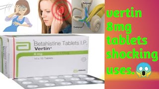 Vertin tablet uses and side effects in teluguBest medicine for vertigo [upl. by Leikeze]