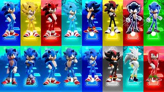 All Characters Megamix Sonic The hedgehogShadow The HedgehogSilver The HedgehogKnuckle [upl. by Dionisio224]