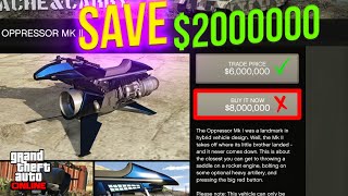 How to Buy Oppressor Mk 2 Trade Price  How to Unlock Trade Price Option  GTA V Online Save Money [upl. by Jonme]