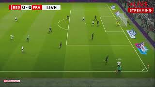 🔴LIVE Besiktas vs Eintracht Frankfurt  EUROPA LEAGUE 2024  Football Live Match Today [upl. by Allez]