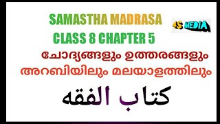 Madrasa Fiqh class 8 chapter 5 [upl. by Andra]