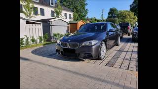 BMW f11 535D Stage 1 Vmax Autobahn [upl. by Gracye]