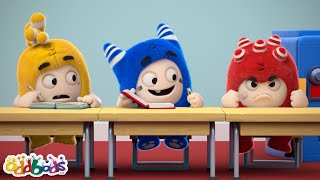 🏫Back to School🏫  Baby Oddbods  Oddbods NEW Episode Movie Marathon  Funny Cartoons for Kids [upl. by Sad]