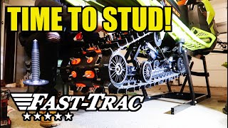 LIGHTEST Stud kit on the MARKET  Fast Trac Traction TOP GUN II stud INSTALL [upl. by Rooker]